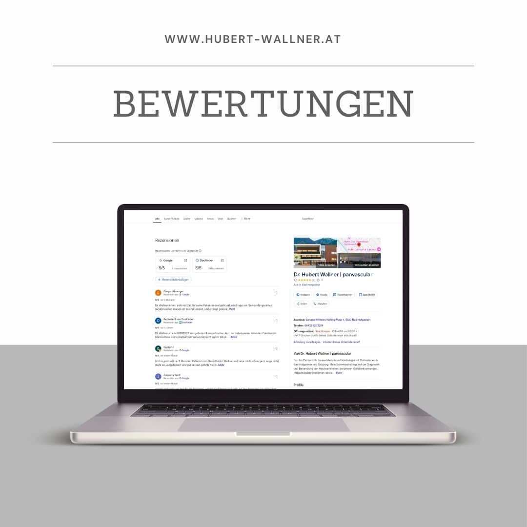 GRAUZONE Referenzen Dr Hubert Wallner Bewertungen Google